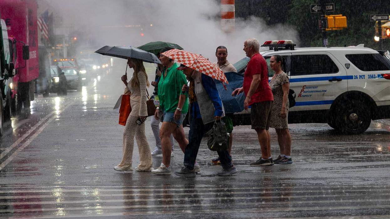 Flood Watch in effect as rounds of heavy rain wash over NYC area