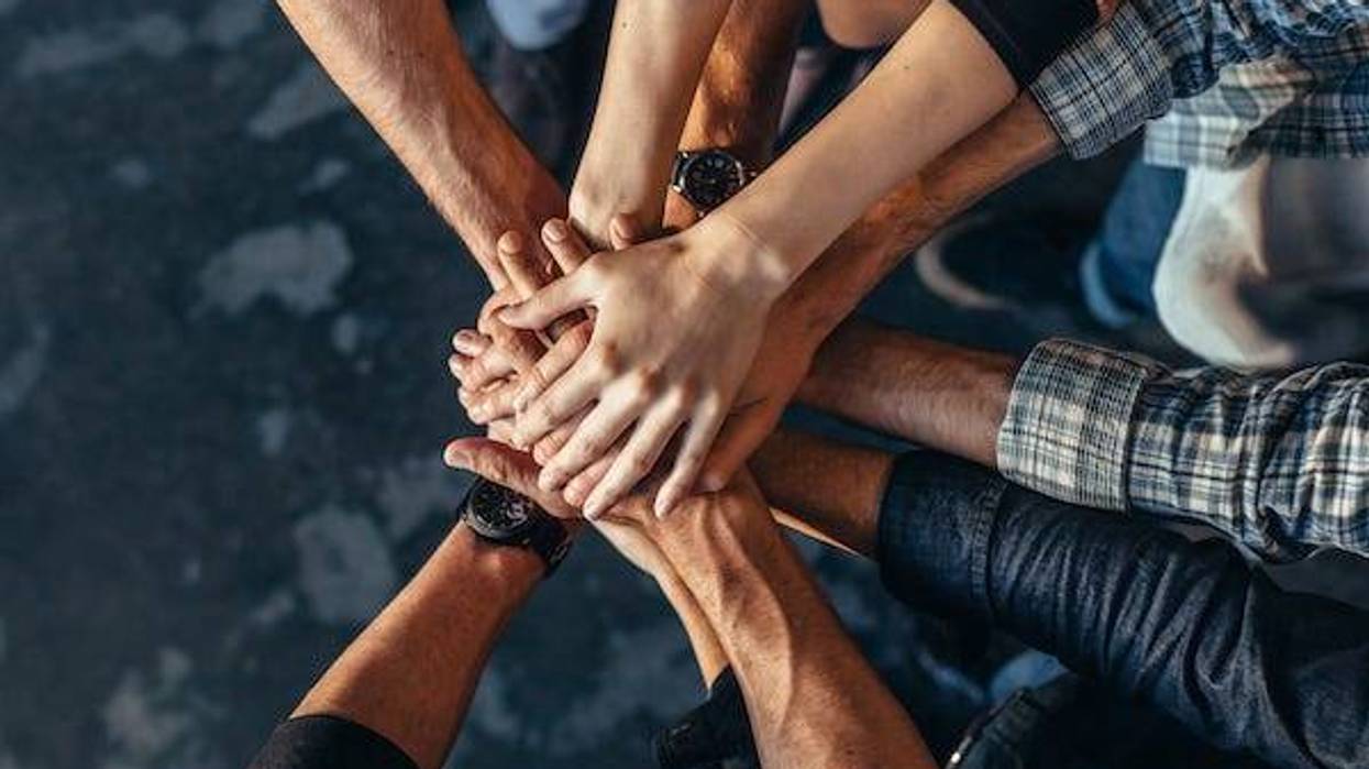 People working together