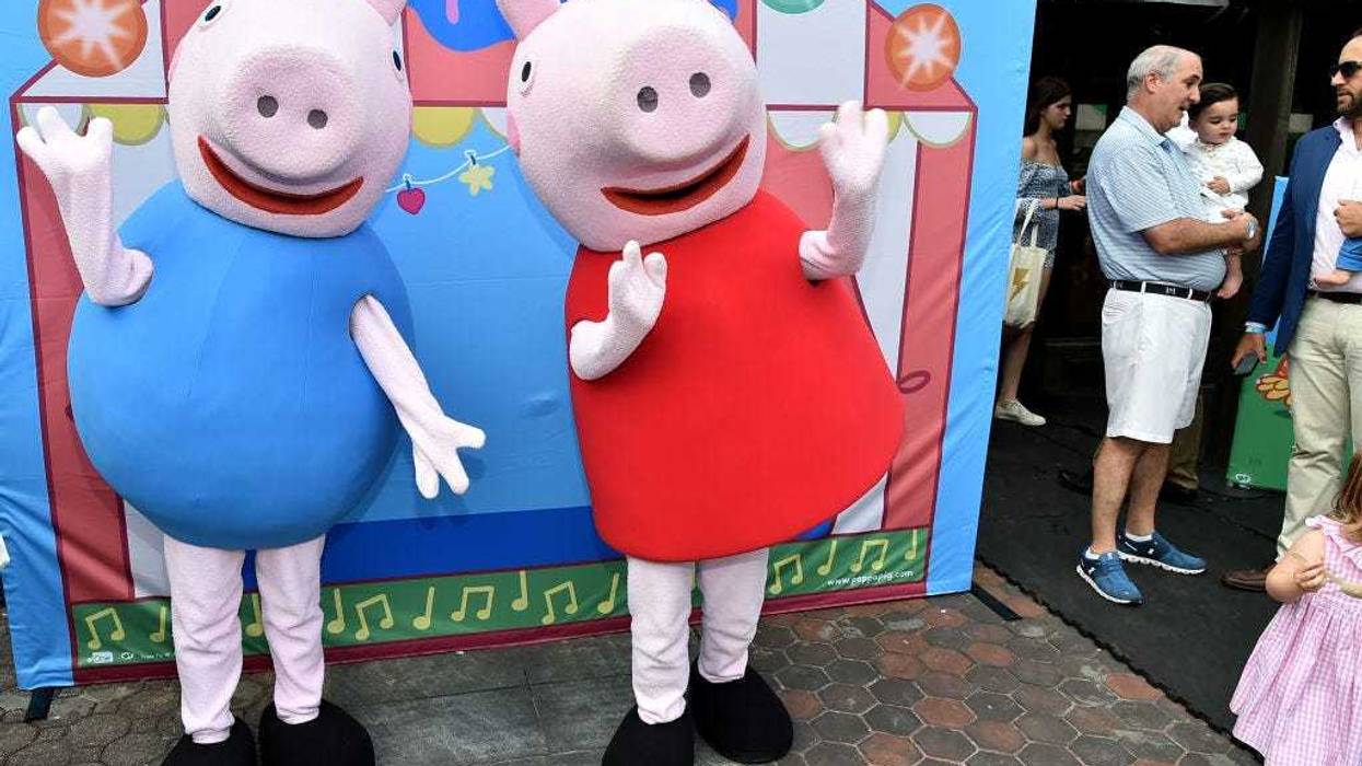 Peppa Pig attends the Good+Foundation 2019 Bash presented by Hearst and Johnson & Johnson at Victorian Gardens in Central Park on June 05, 2019 in New York City.
