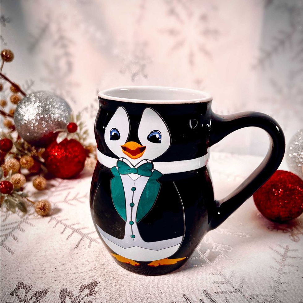 Peppermint the Penguin – the annual non-alcoholic beverage mug