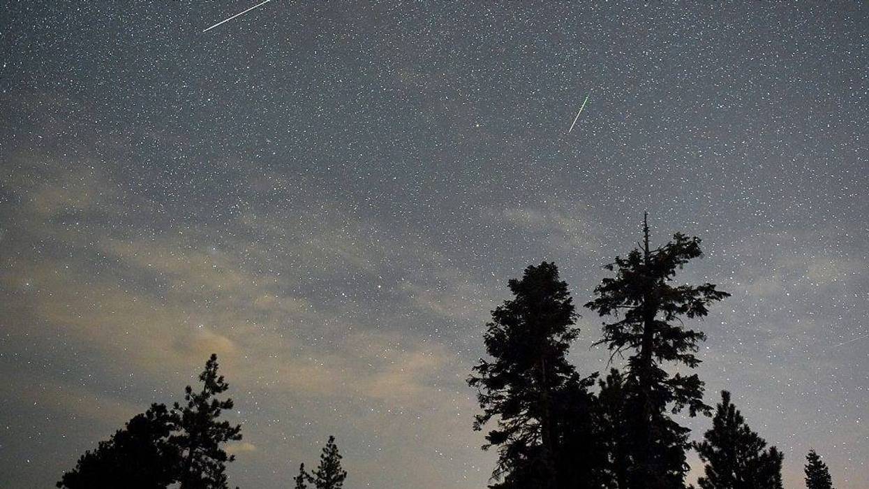 Perseid meteor shower
