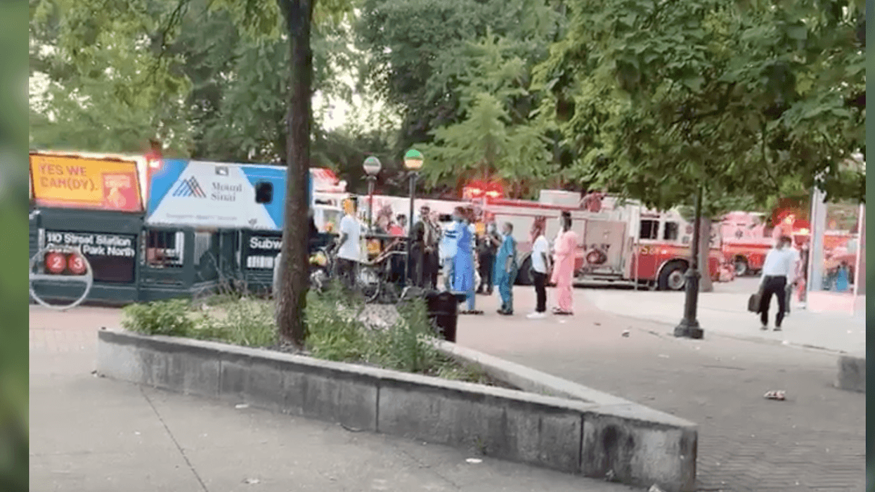 person struck 110 Central Park North