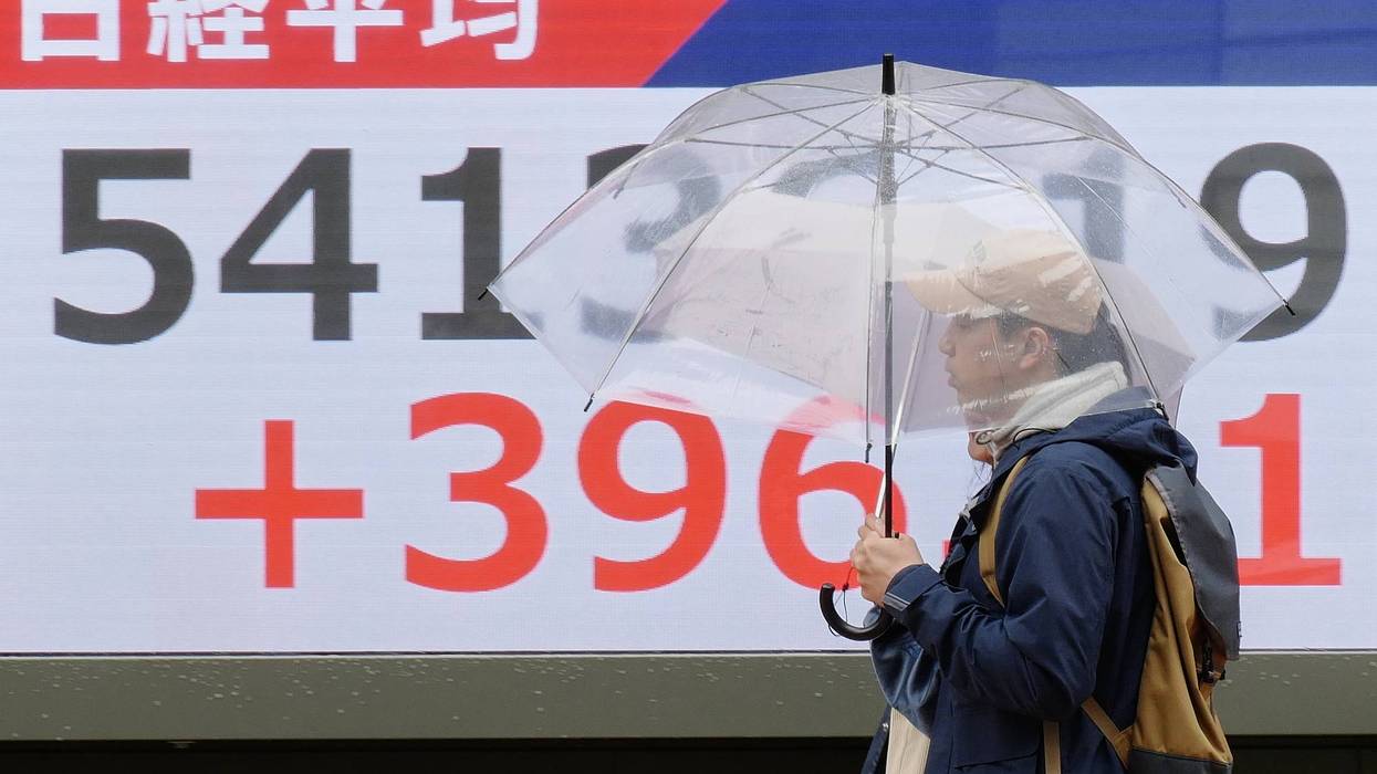 Oil rises 7% and world shares fall after Trump says US will hit Iran hard and 'finish the job'