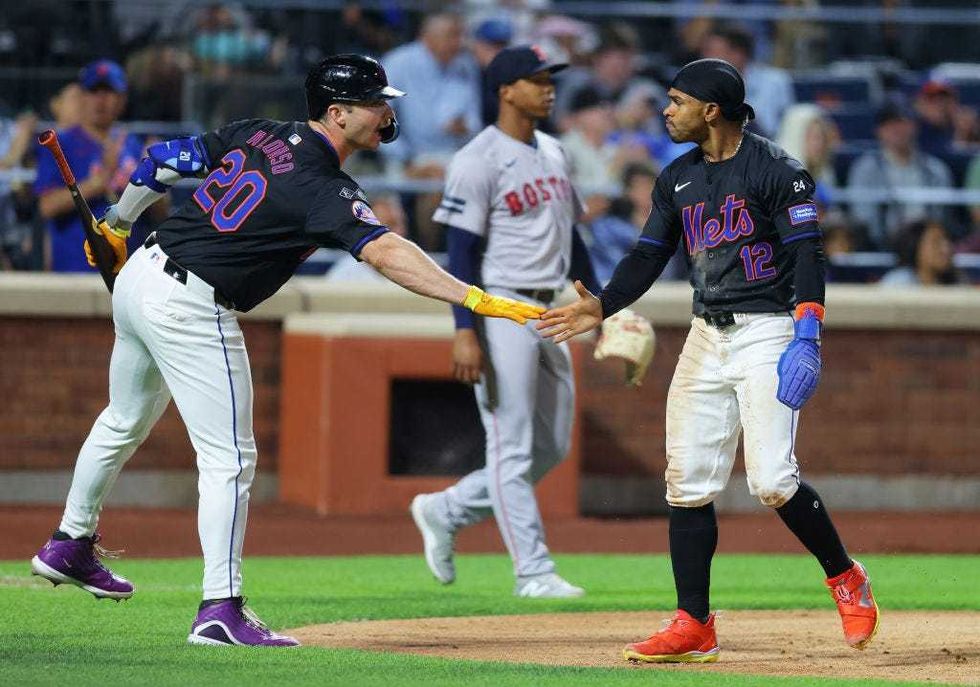 Pete Alonso and Francisco Lindor
