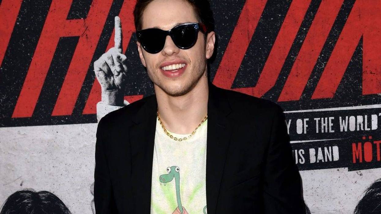 Pete Davidson arrives at the premiere of Netflix's "The Dirt" at ArcLight Hollywood on March 18, 2019 in Hollywood, California