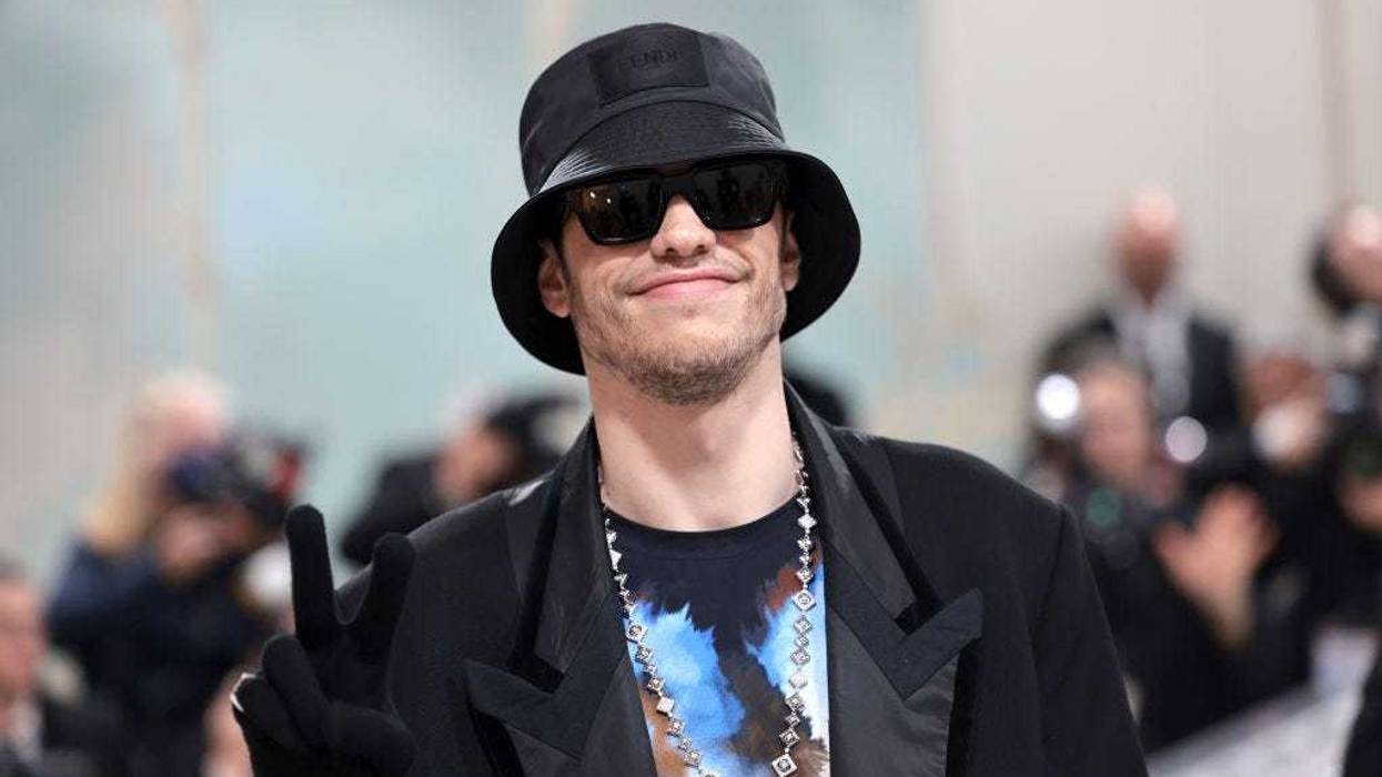 Pete Davidson attends The 2023 Met Gala Celebrating "Karl Lagerfeld: A Line Of Beauty" at The Metropolitan Museum of Art on May 01, 2023, in New York City.