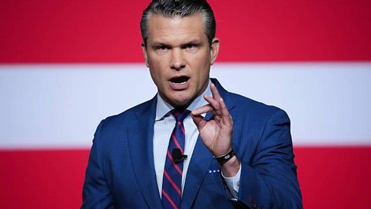 Pete Hegseth addresses US military