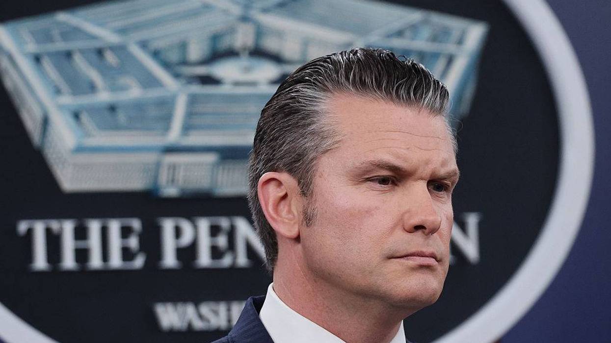 Pete Hegseth And Dan Caine Hold Pentagon Press Briefing On Operation Epic Fury
