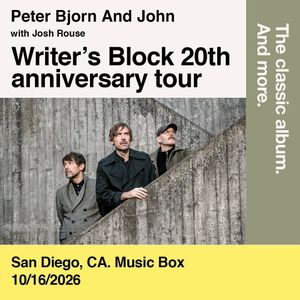 Peter Bjorn and John