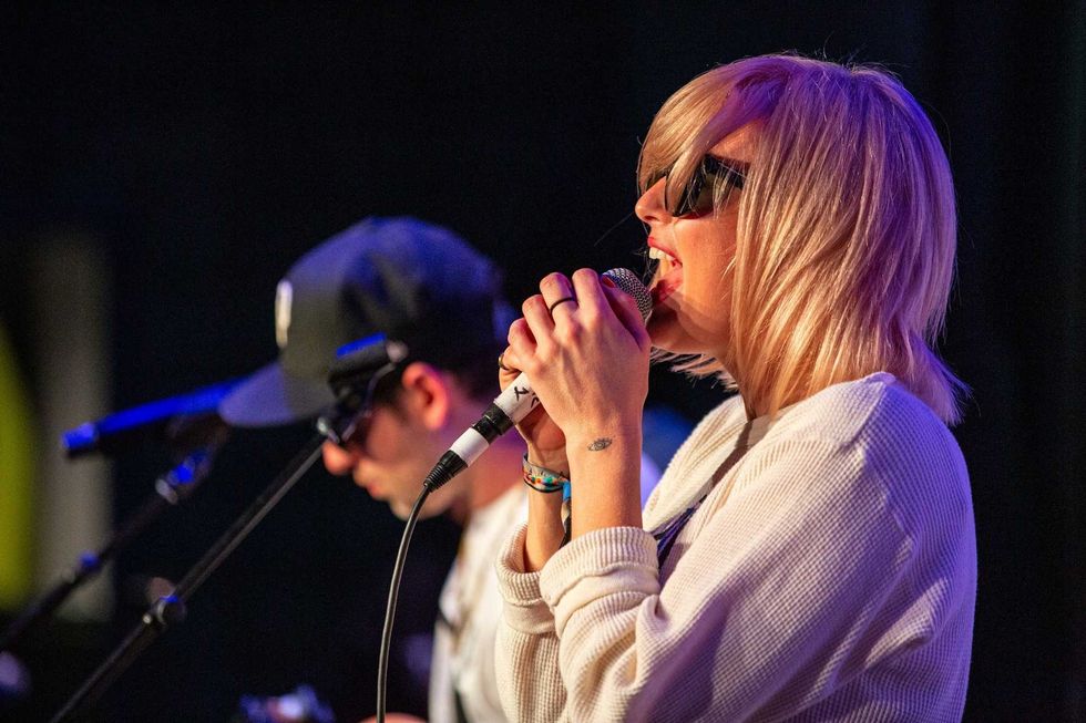 Phantogram SH On Stage19 Photos Courtesy Of Key Lime Photography