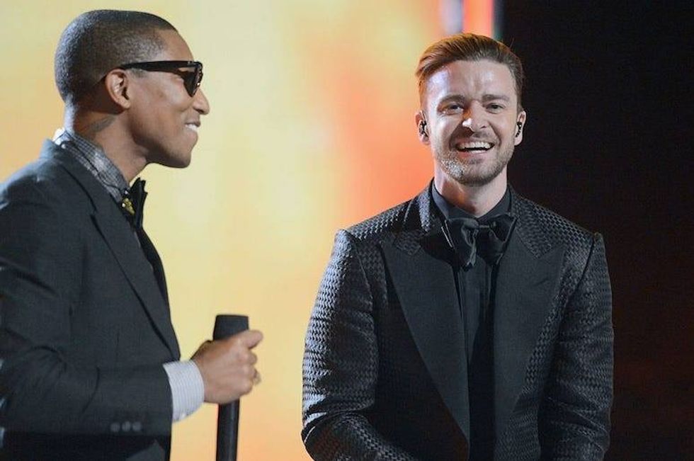 Pharrell Williams reveals the songs from Justin Timberlake's debut were meant for Michael Jackson