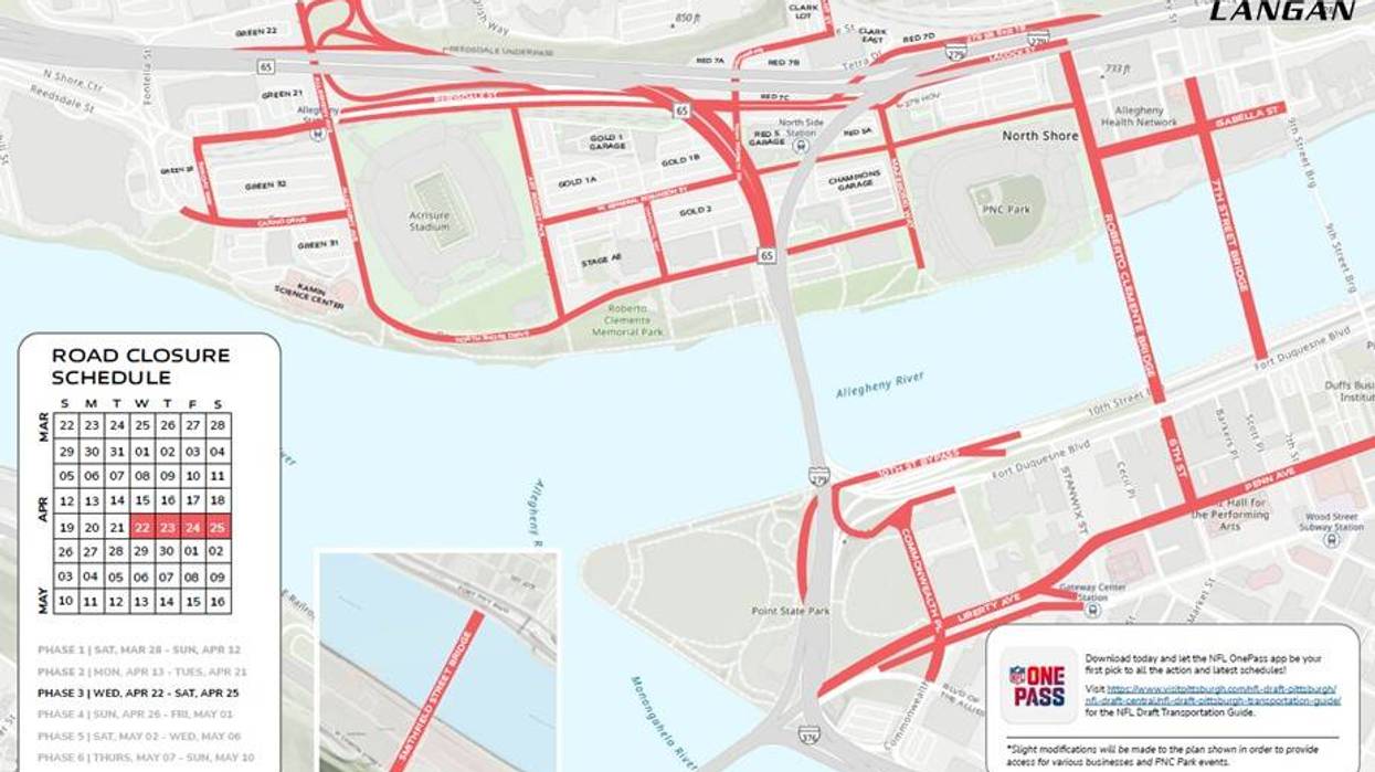 Most impactful road closures of NFL Draft announced