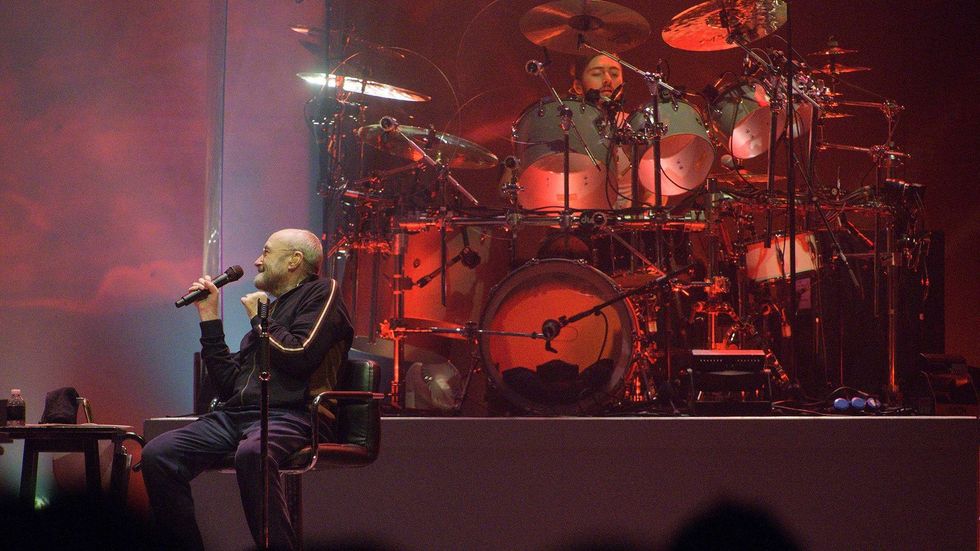 Phil and Nic Collins of Genesis