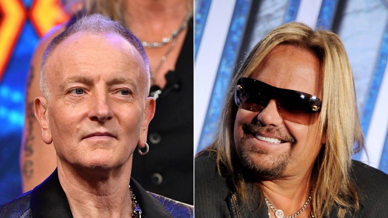 Phil Collen and Vince Neil