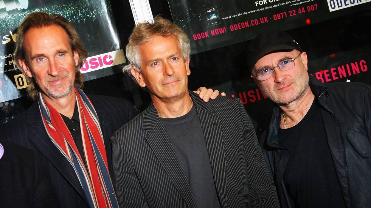 Phil Collins, Mike Rutherford, and Tony Banks