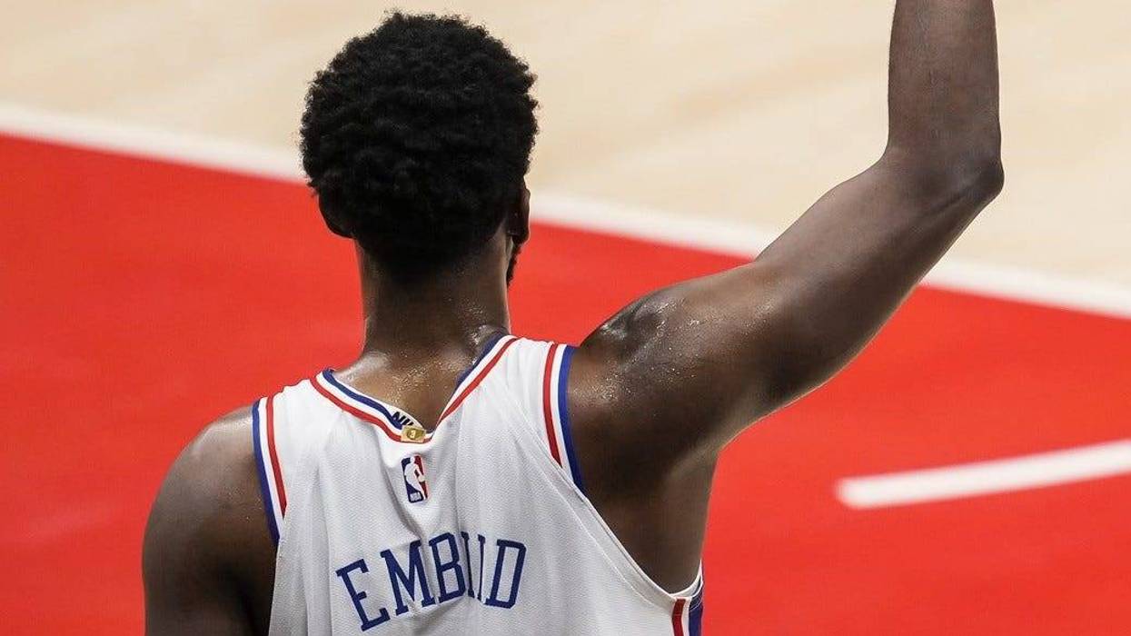 Philadelphia 76ers center Joel Embiid