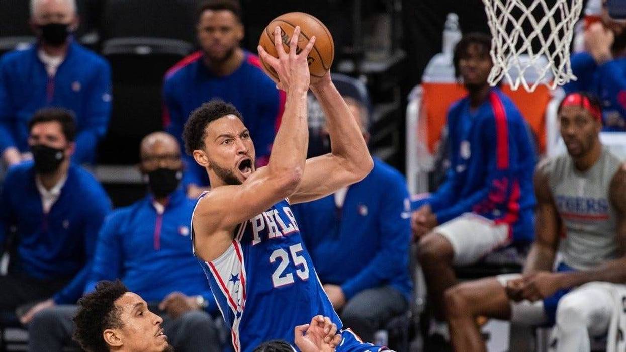 Philadelphia 76ers guard Ben Simmons