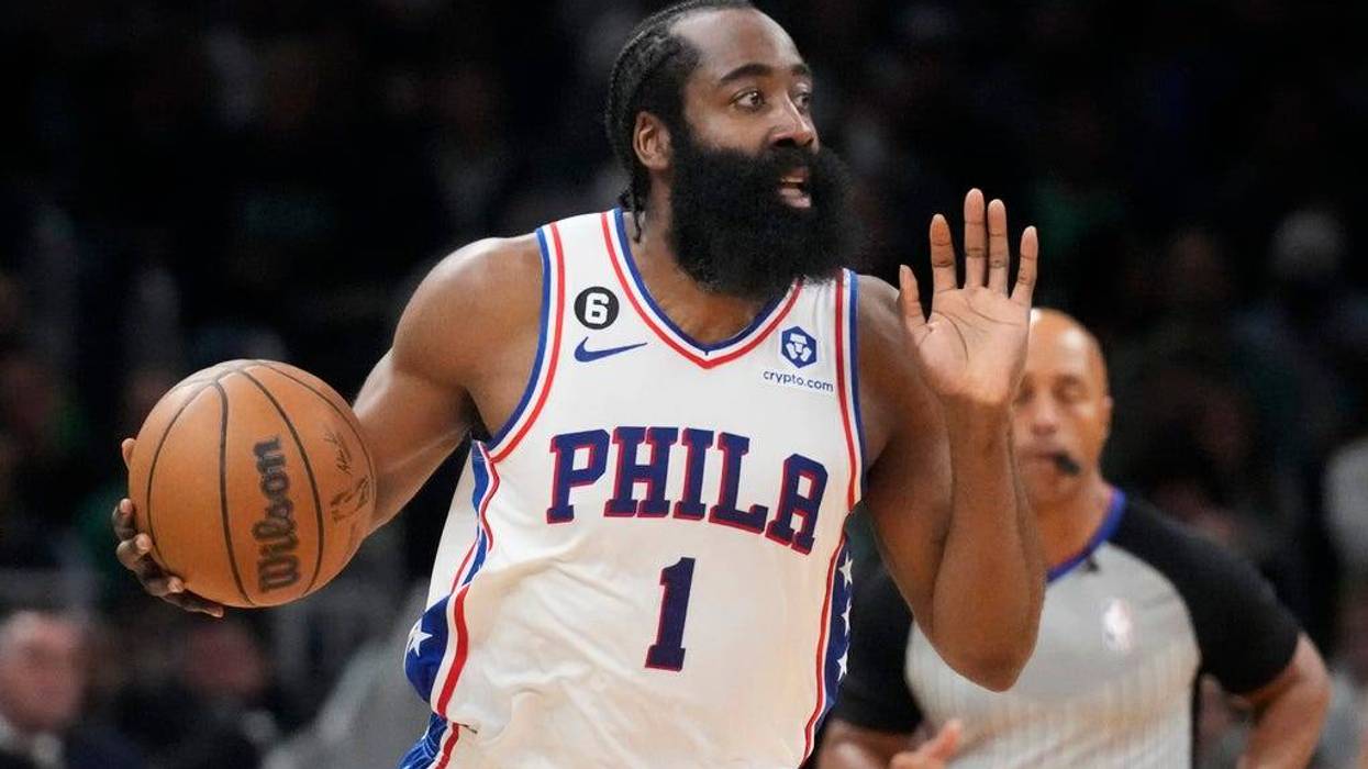 Philadelphia 76ers guard James Harden