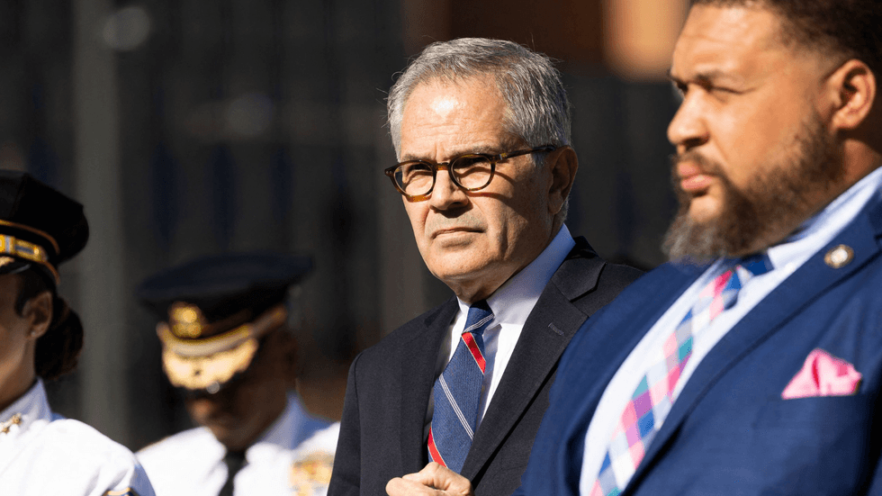 Philadelphia District Attorney Larry Krasner