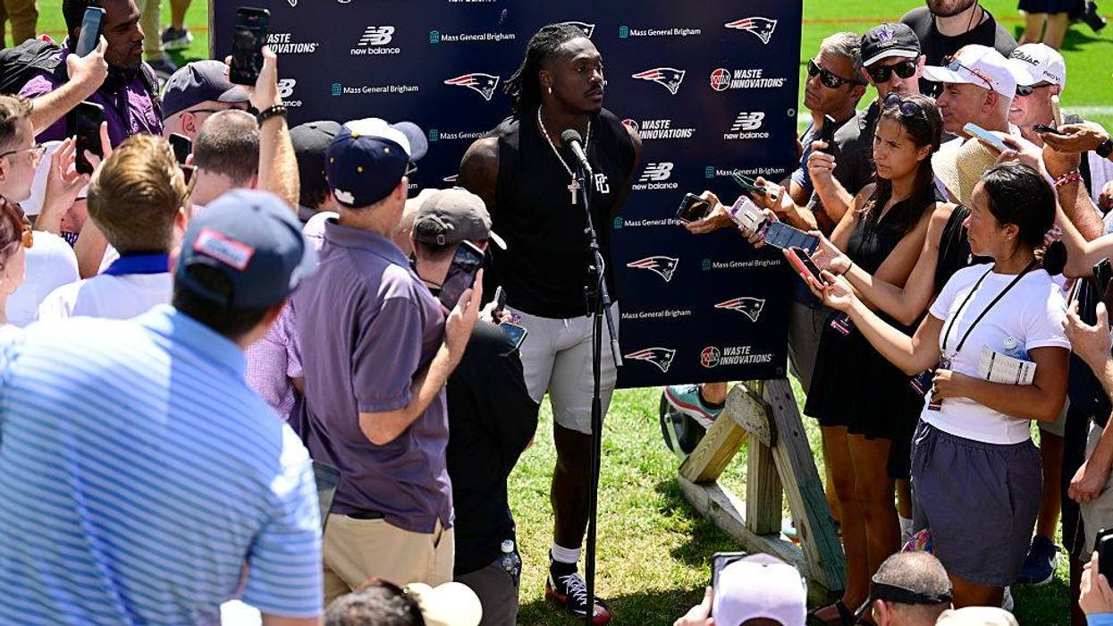 Philadelphia Eagles and New England Patriots Joint Practice