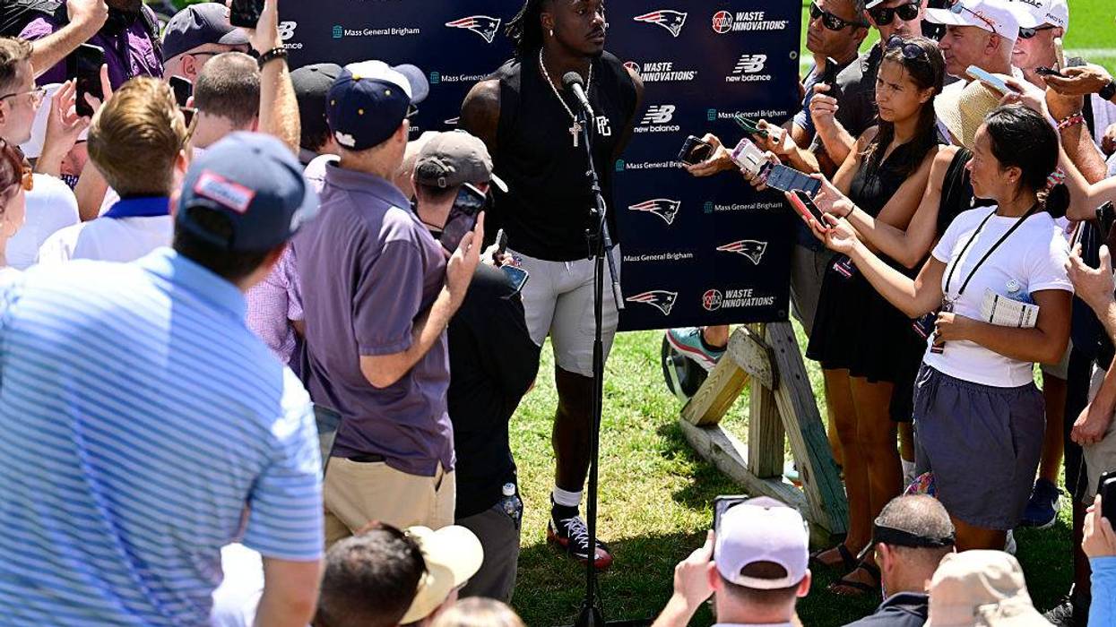 Philadelphia Eagles and New England Patriots Joint Practice
