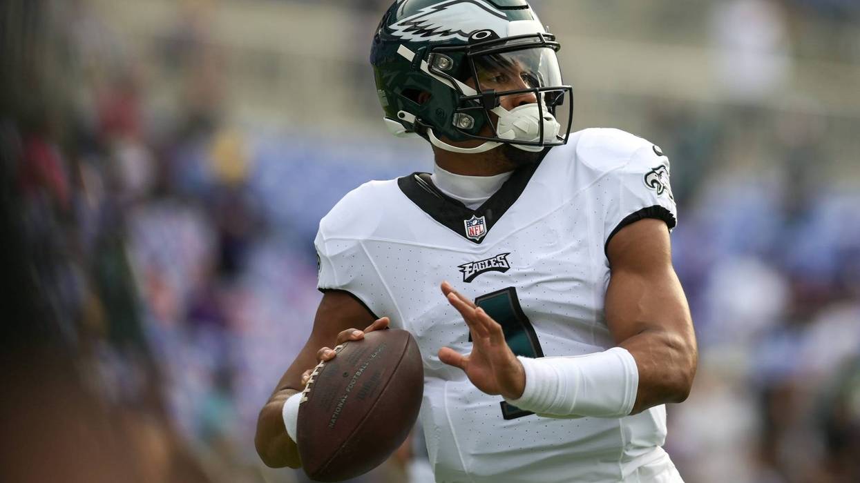 Philadelphia Eagles quarterback Jalen Hurts