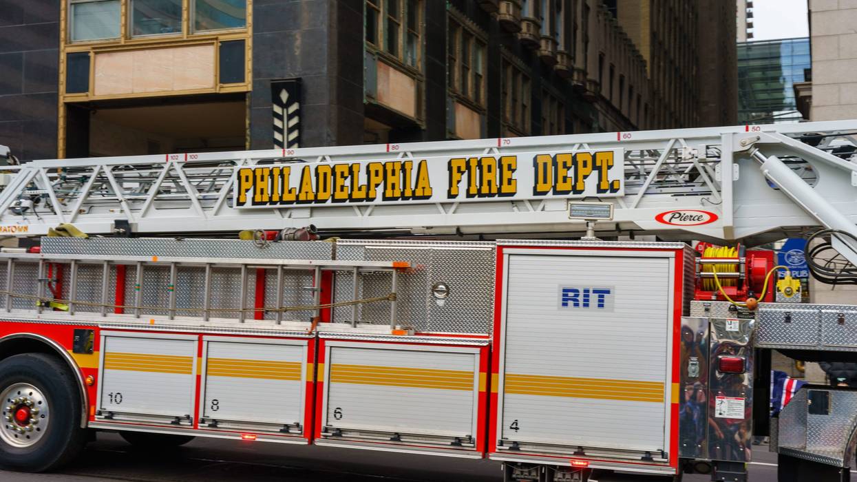 Philadelphia Fire truck