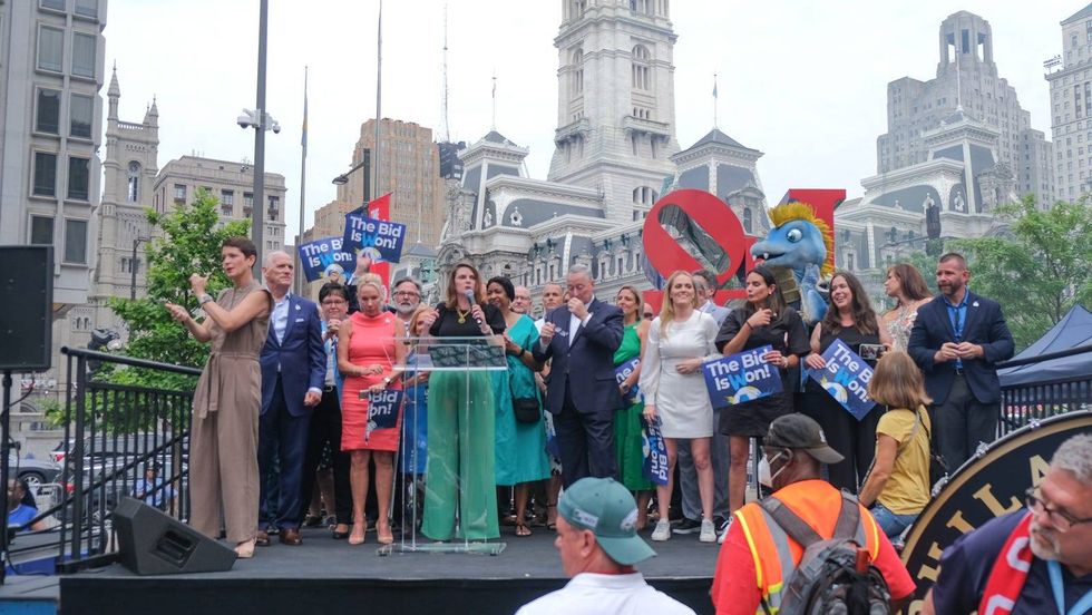 Philadelphia is announced as a host city for the 2026 FIFA World Cup.