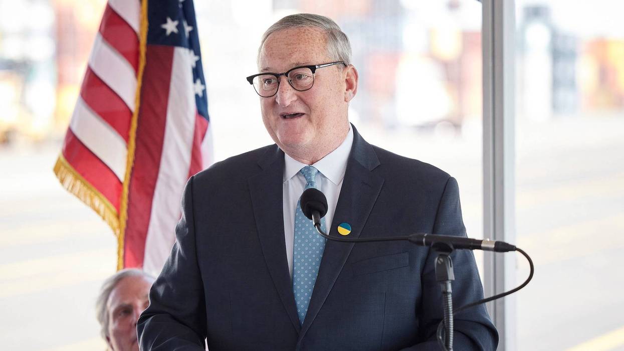 Philadelphia Mayor Jim Kenney.