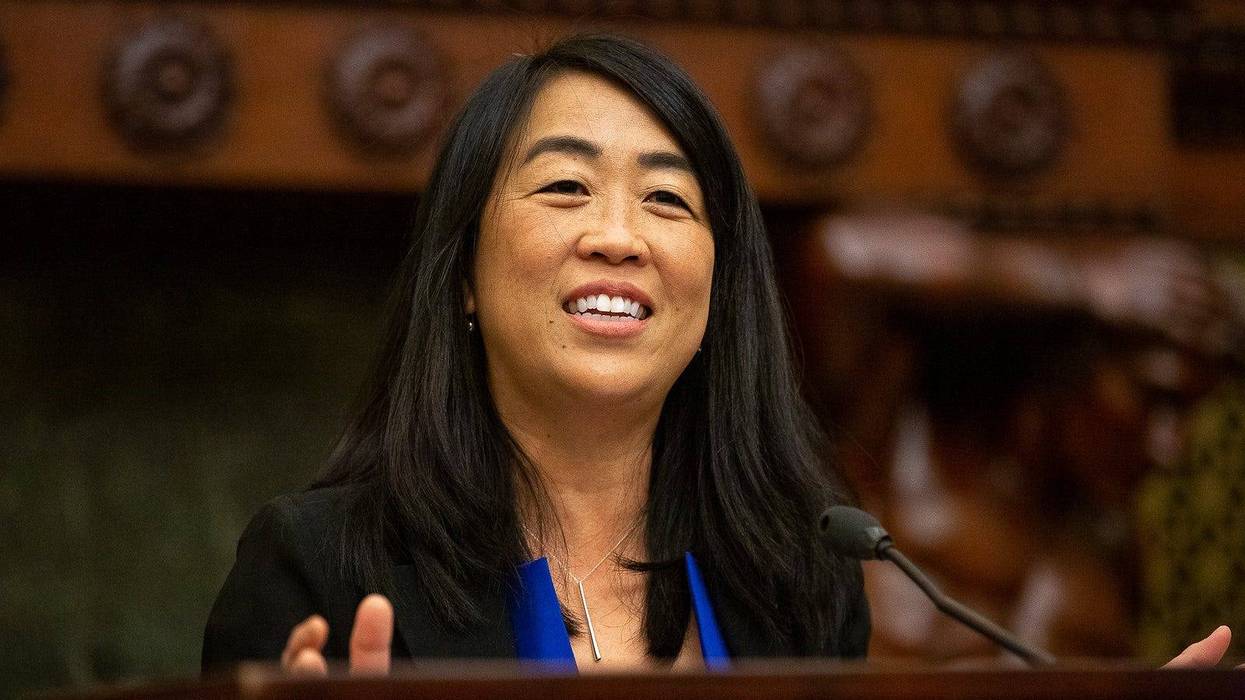 Philadelphia mayoral candidate Helen Gym.