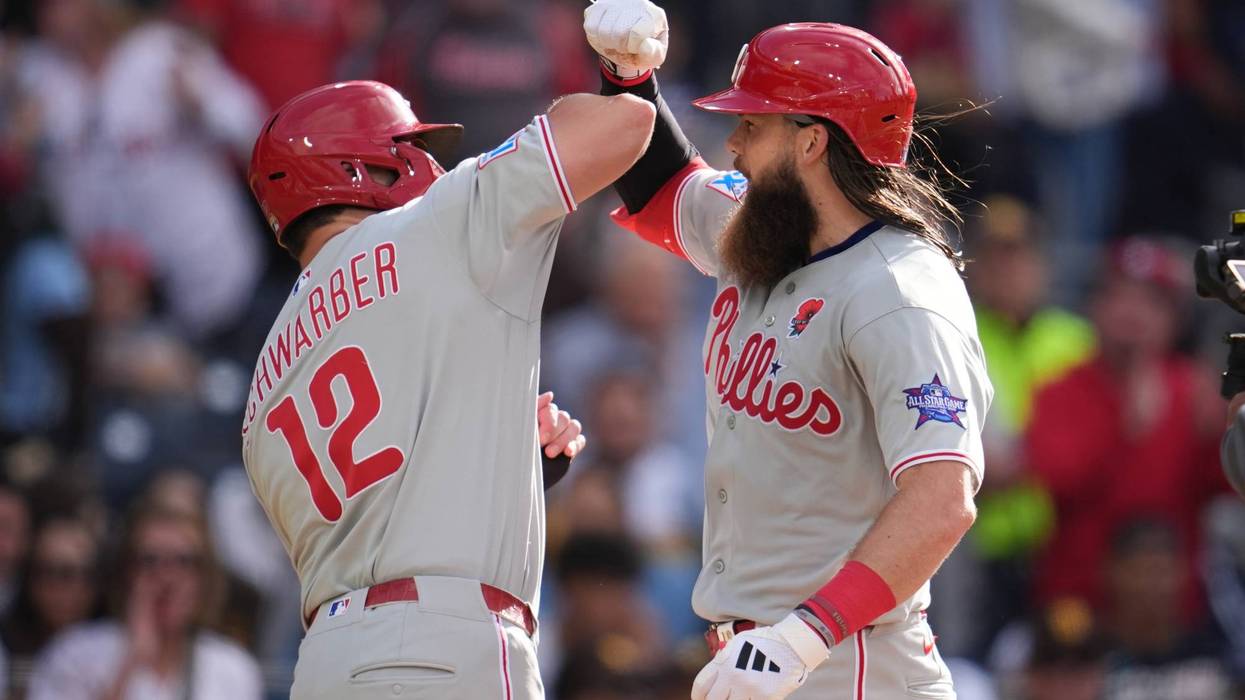 Schwarber hits MLB-leading 21st homer as Phillies beat Padres 3-0 behind Luzardo