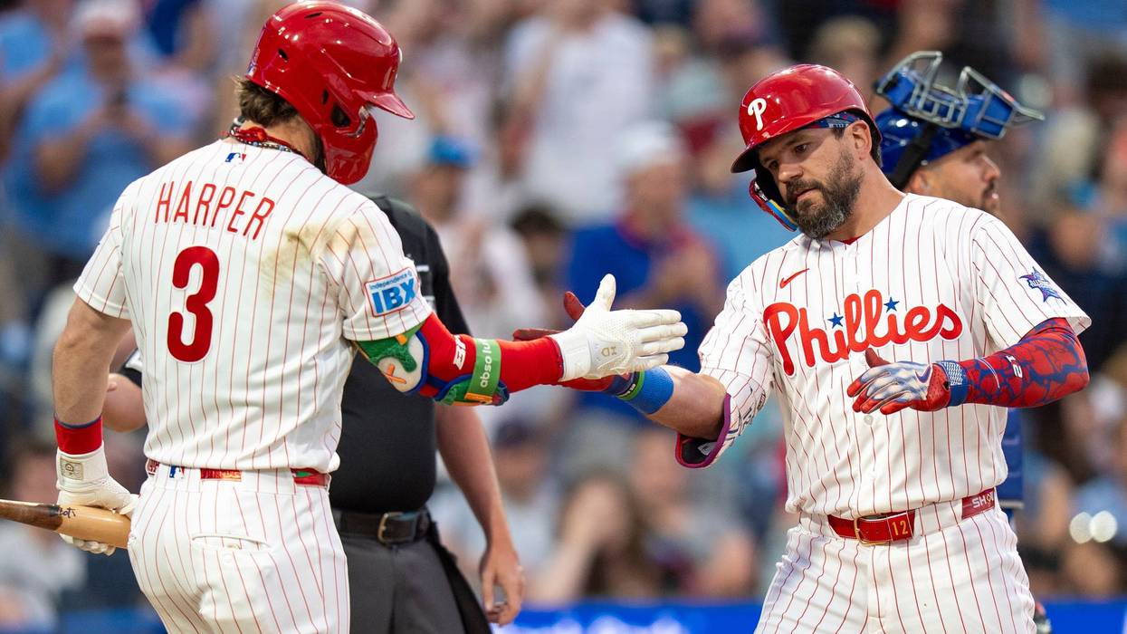 Phantastic performances: Phillies' Schwarber homers twice in inning, Harper hits for cycle vs Mets