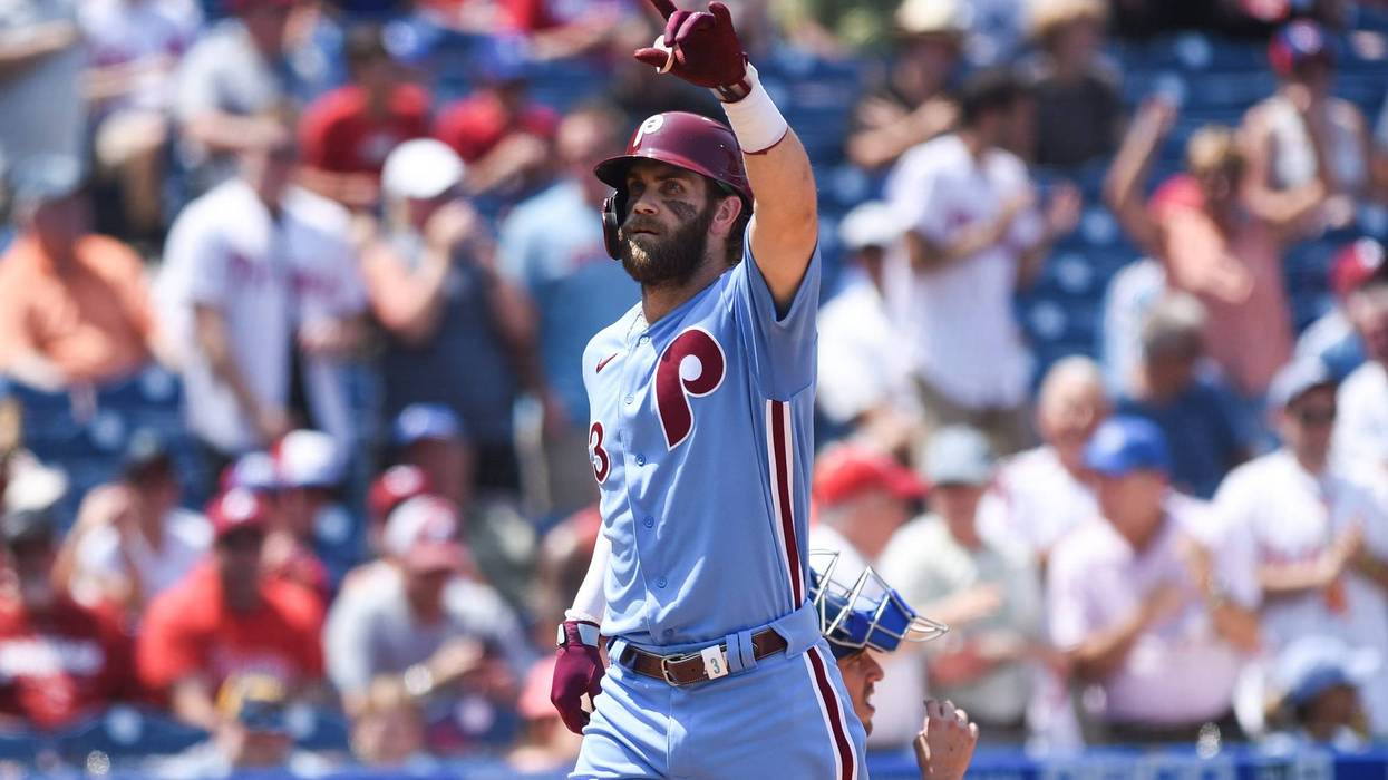 Philadelphia Phillies outfielder Bryce Harper.