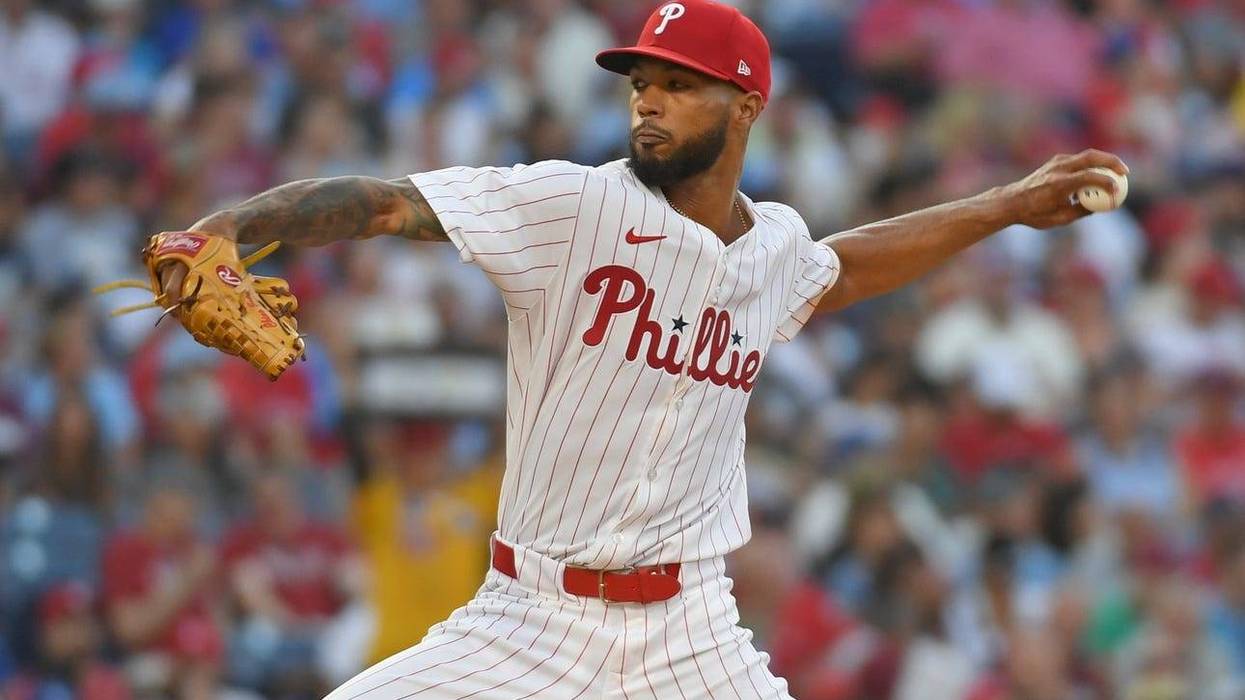 Philadelphia Phillies pitcher Cristopher Sánchez