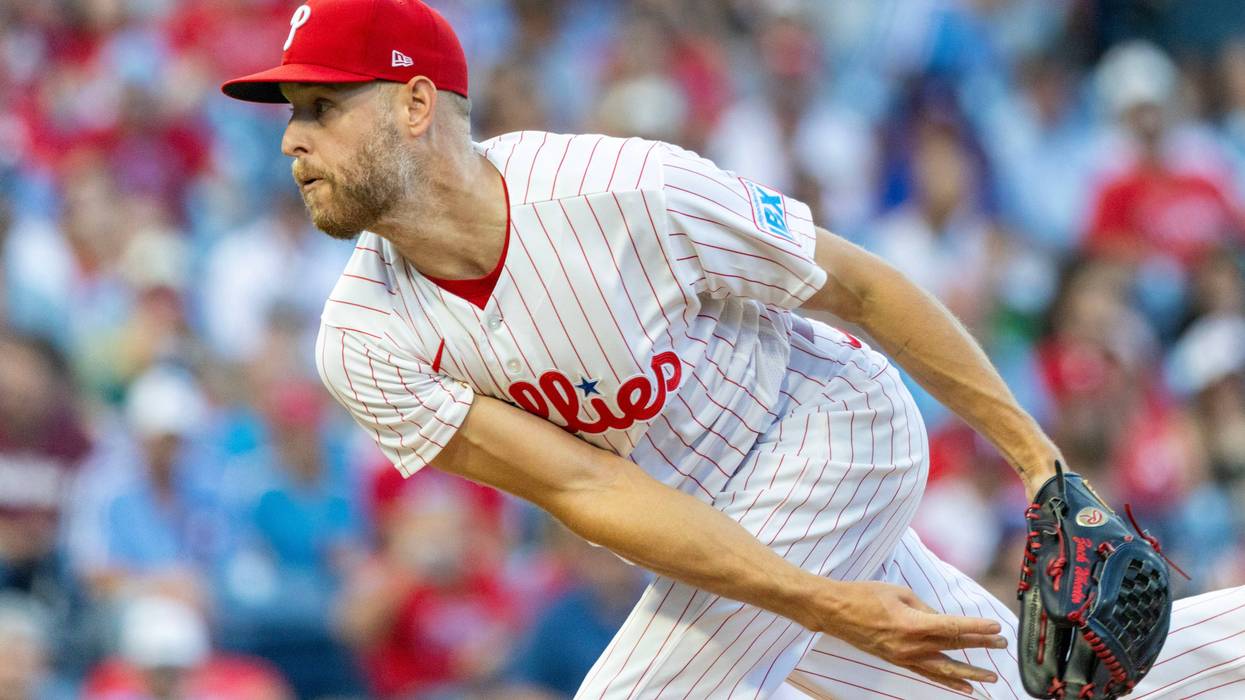 Wheeler fans 9 in 6 sharp innings, Schwarber hits 41st homer to lift Phillies past Braves 4-2