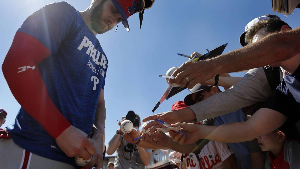 Philadelphia Phillies right fielder Bryce Harper