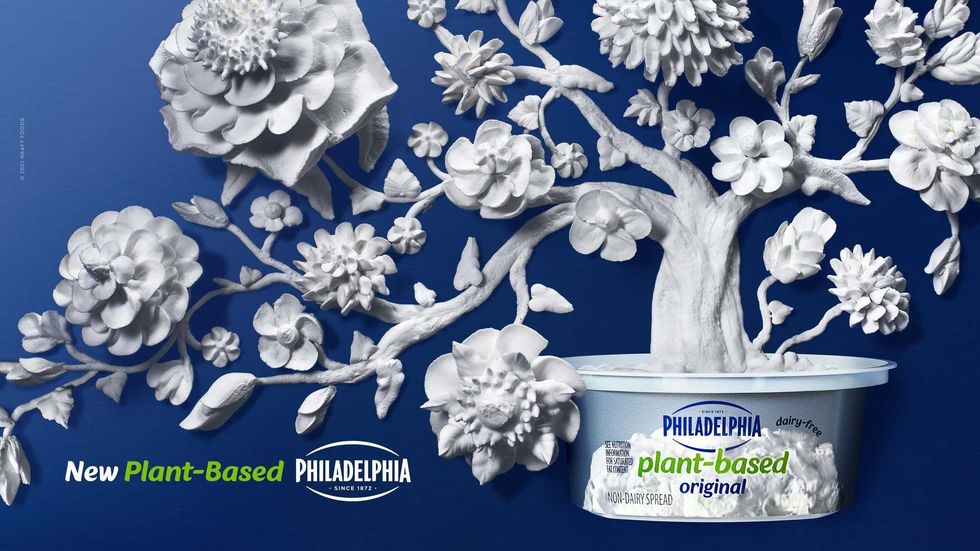 Philadelphia plant based cream cheese