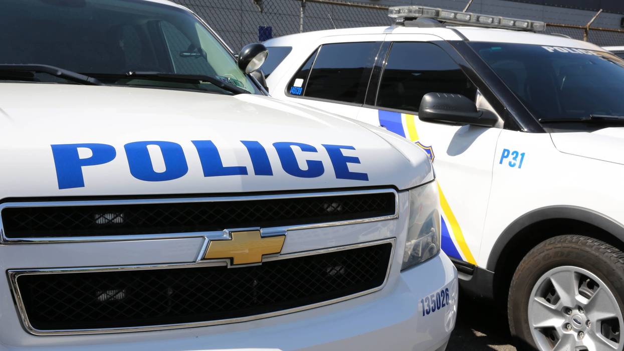 Philadelphia police cars