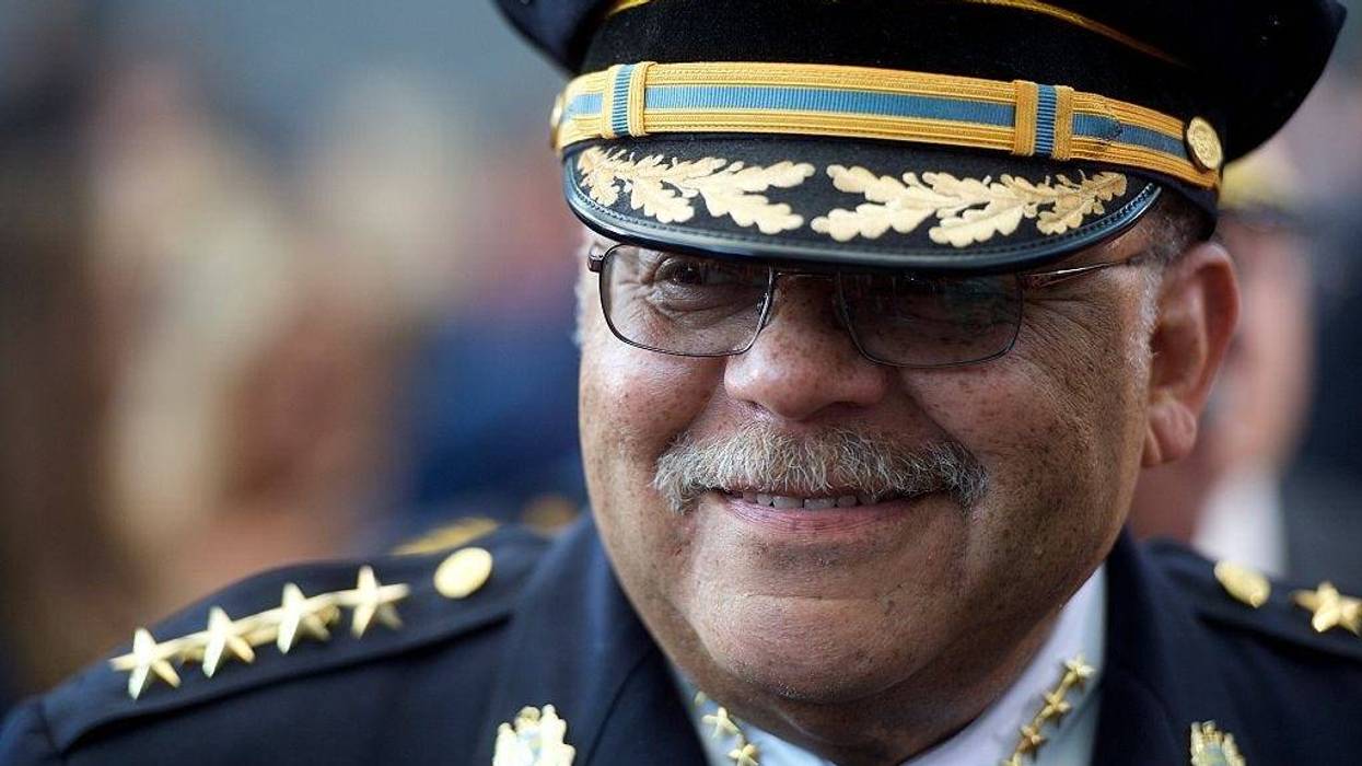 Philadelphia Police Commissioner Charles H. Ramsey May 18, 2015 in Camden, New Jersey.