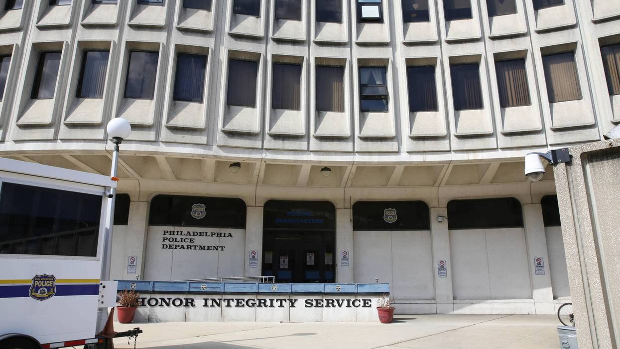 Philadelphia Police headquarters.