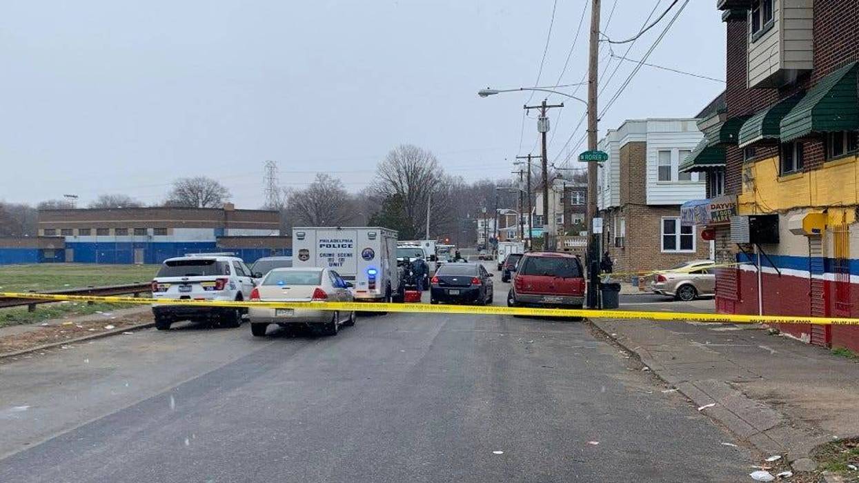 Philadelphia police officials say a man was shot by an officer Wednesday in the Feltonville section of the city.