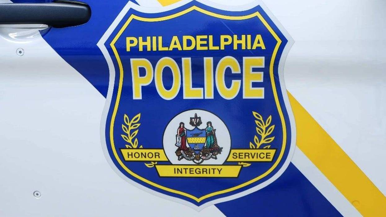 Philadelphia police vehicle