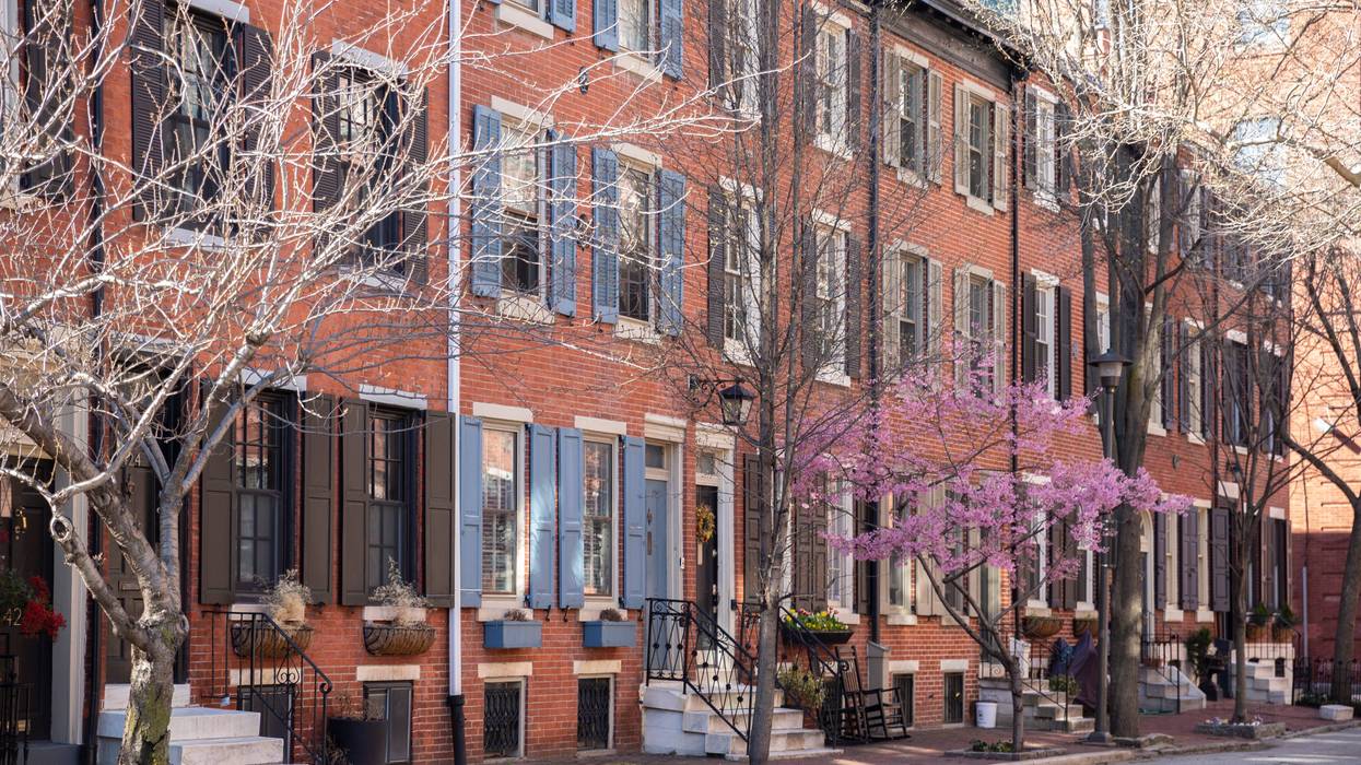 Philadelphia row homes