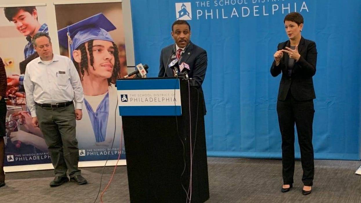 Philadelphia Schools Superintendent Tony Watlington