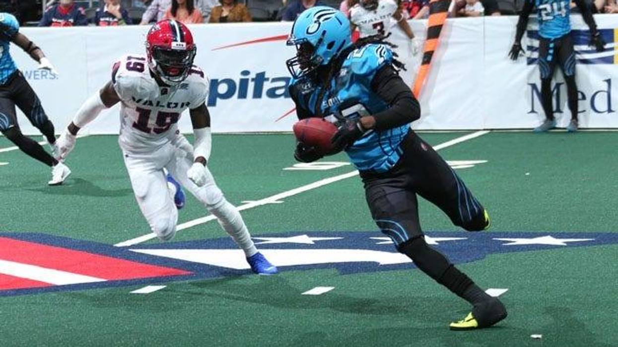 Philadelphia Soul defensive back Dwayne Hollis.