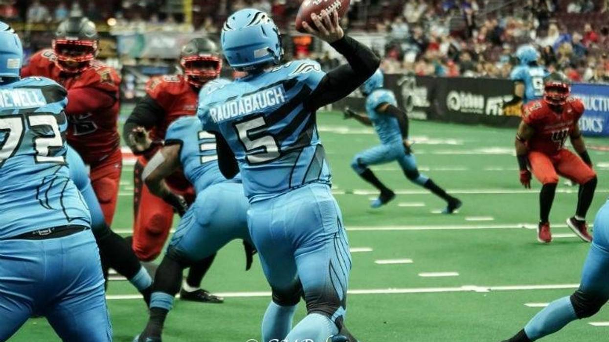 Philadelphia Soul QB Dan Raudabaugh has 20 touchdown passes this season.