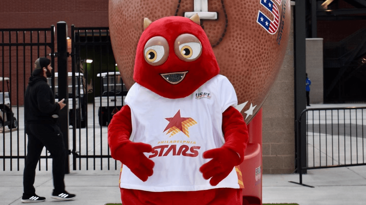 Philadelphia Stars mascot Blob