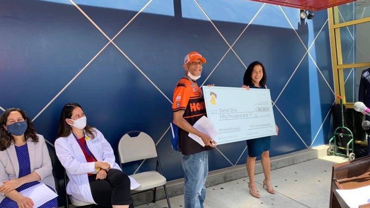 Philadelphia vaccine lottery winner
