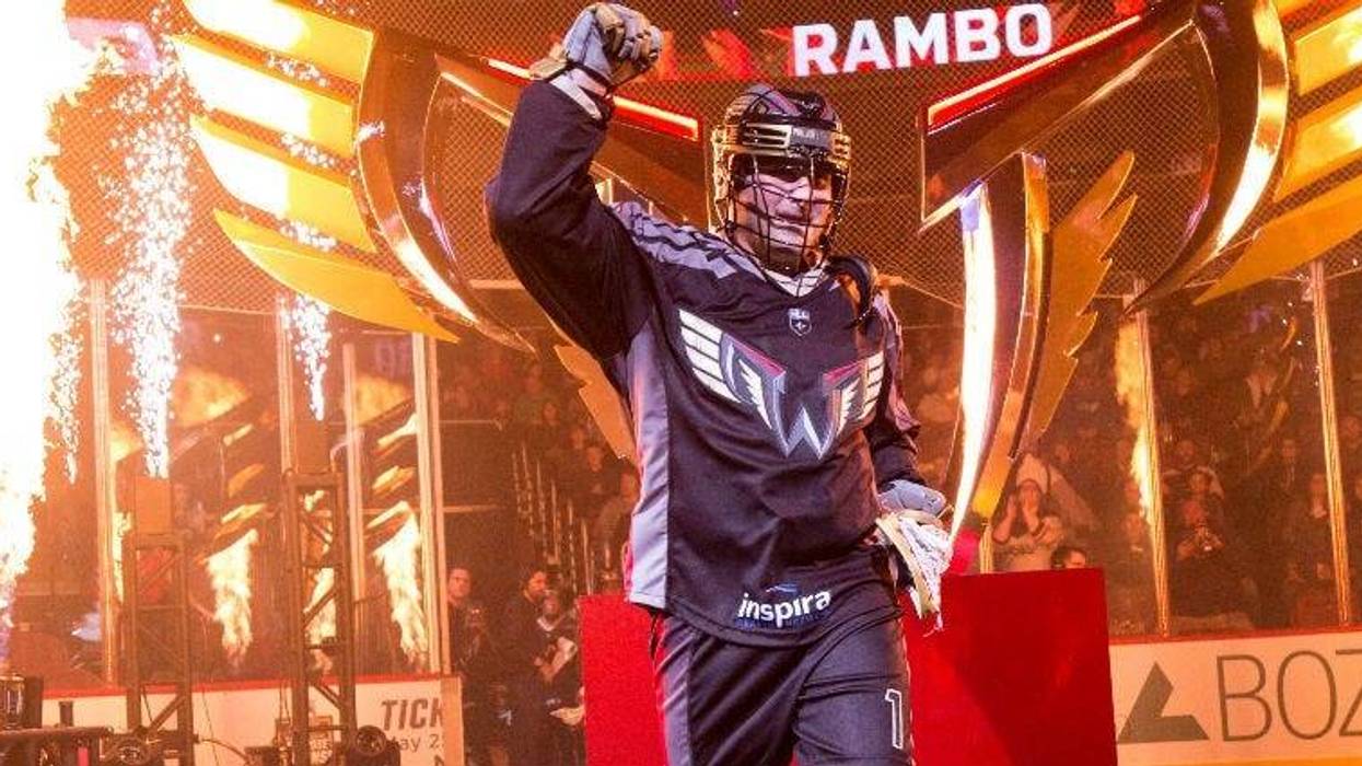 Philadelphia Wings forward Matt Rambo.