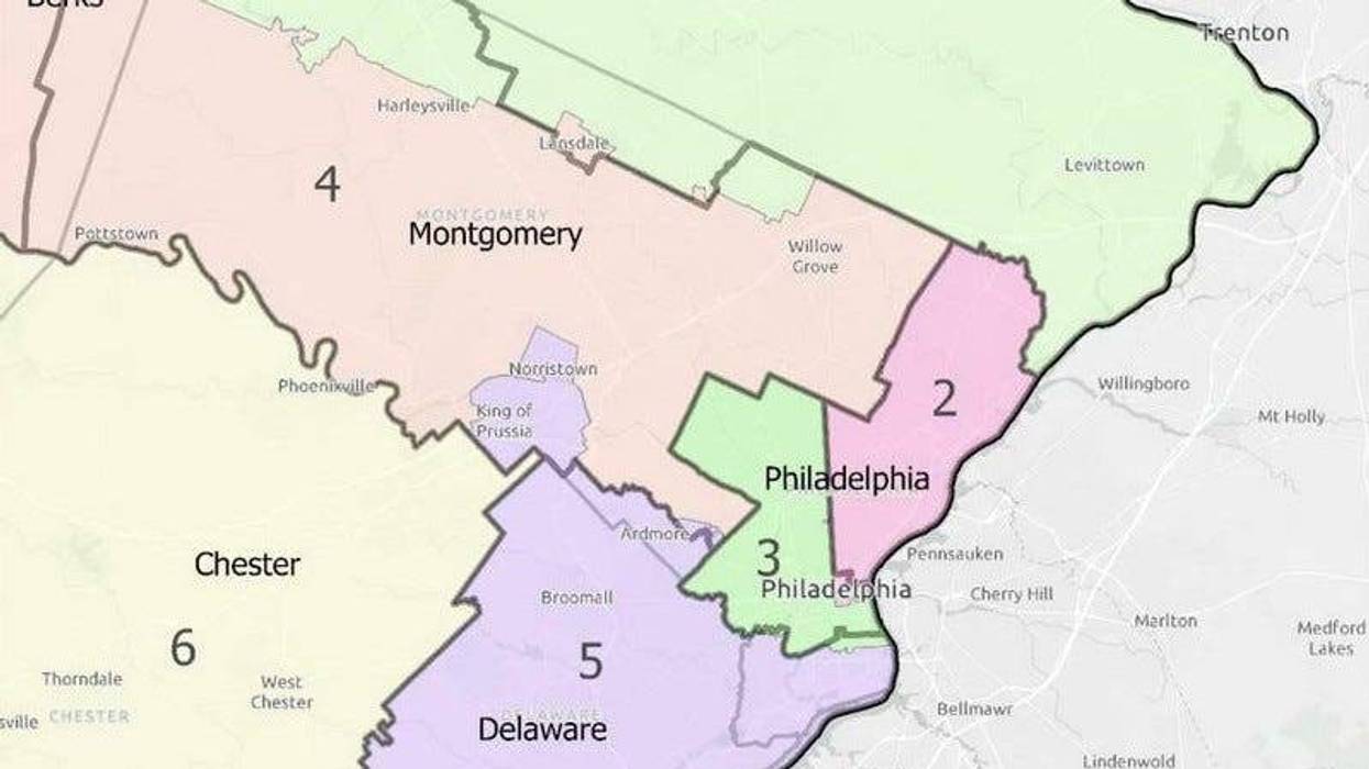 Philadelphia’s 2nd and 3rd districts in southeastern Pennsylvania